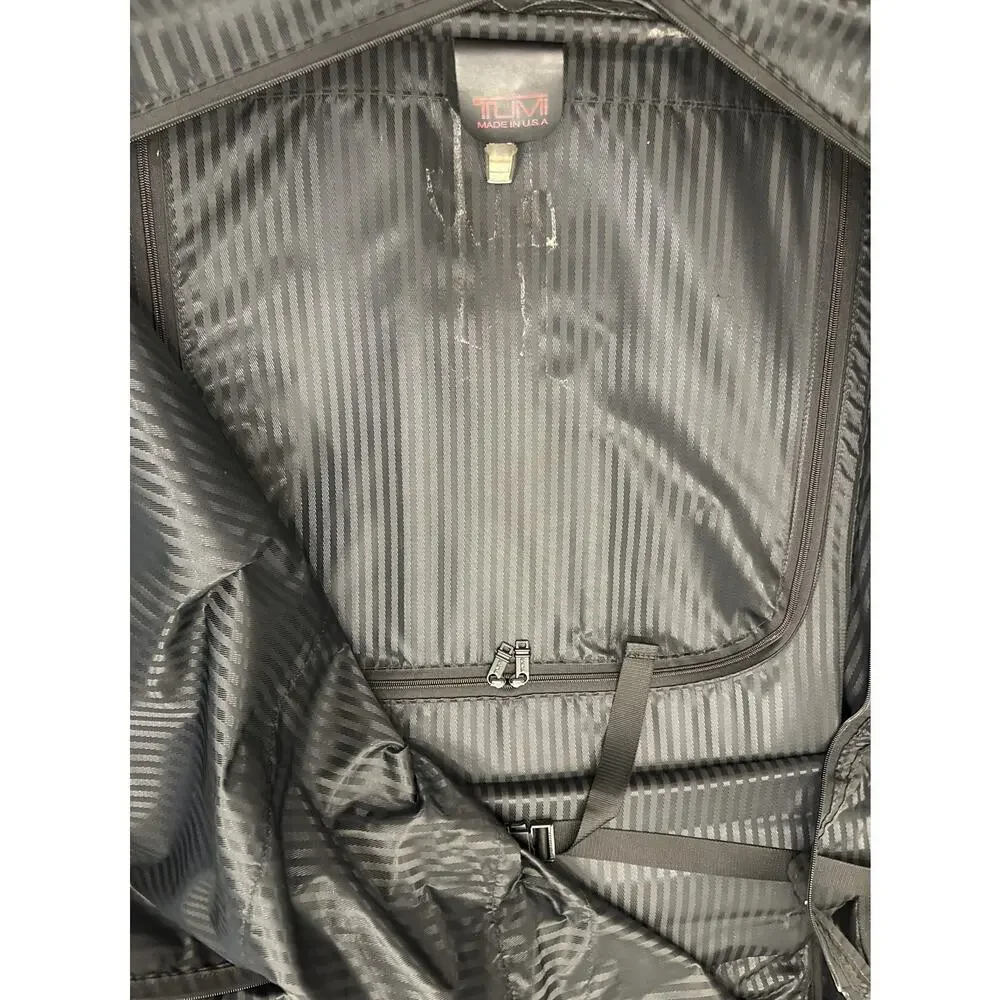 TUMI Alpha 2233D3 Extended Trip Wheeled Garment Bag Rolling Wardrobe Black